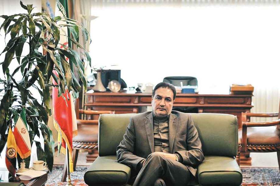 Alireza Sabzali, encargado de negocios de la Embajada de Irán en Colombia. / Luis Ángel - El Espectador