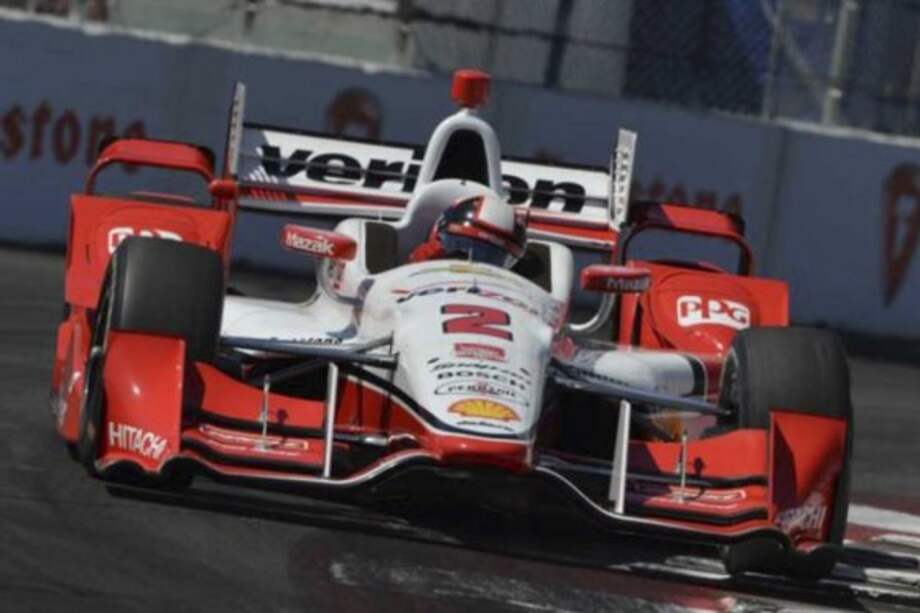 Juan Pablo Montoya fue tercero en el Grand Prix de Long Beach