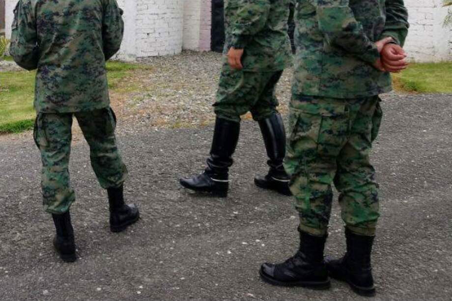 Soldados del Ejército Nacional. / Archivo El Espectador.