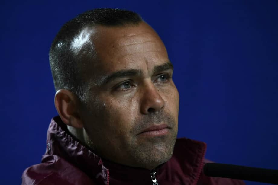 Rafael Dudamel, entrenador de la selección venezolana de fútbol. / AFP