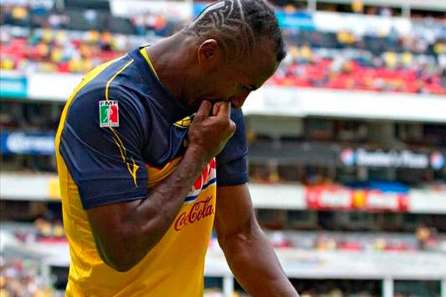 El delantero de la Selección de Ecuador, Cristian 'Chucho' Benítez. / Archivo El Espectador