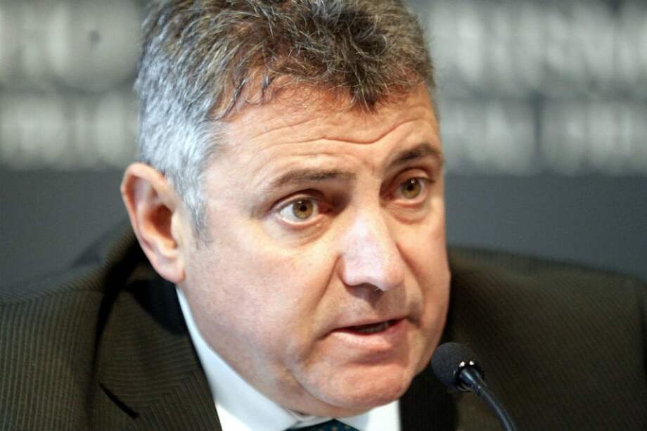 Presidente Asociación Uruguaya de Fútbol, Wilmar Valdez. Foto: EFE