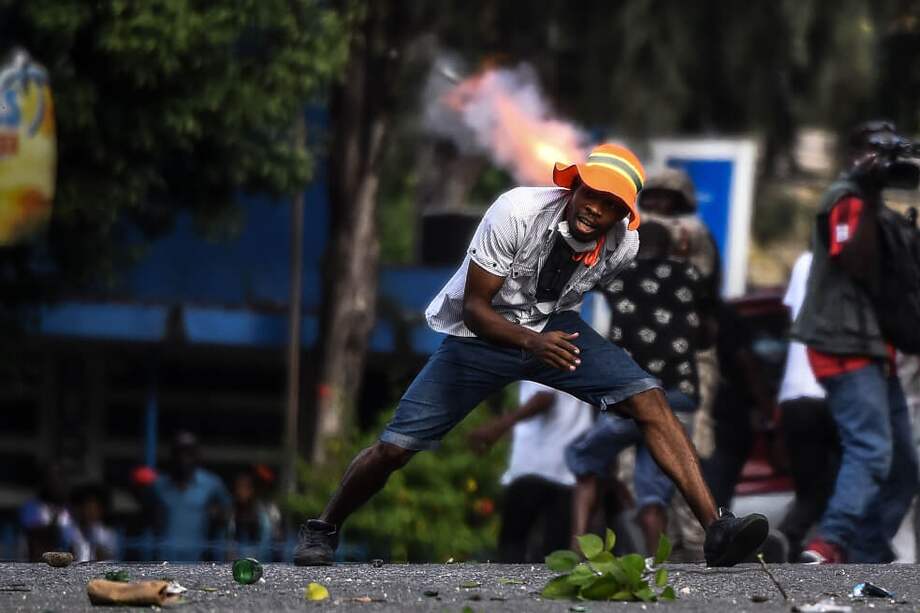 La salida de la misión de la ONU se produce justo cuando el país está en medio de graves protestas. / AFP