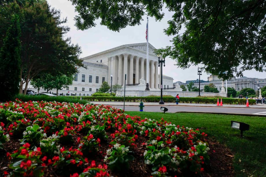 La Corte Suprema en Washington, D.C., EE. UU., 25 de junio de 2026.