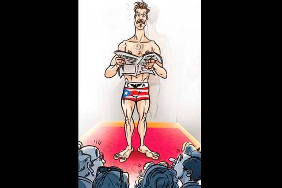 Caricatura de Ricky Martin (Miguel Bayón para Primera Hora). / Bang Showbiz