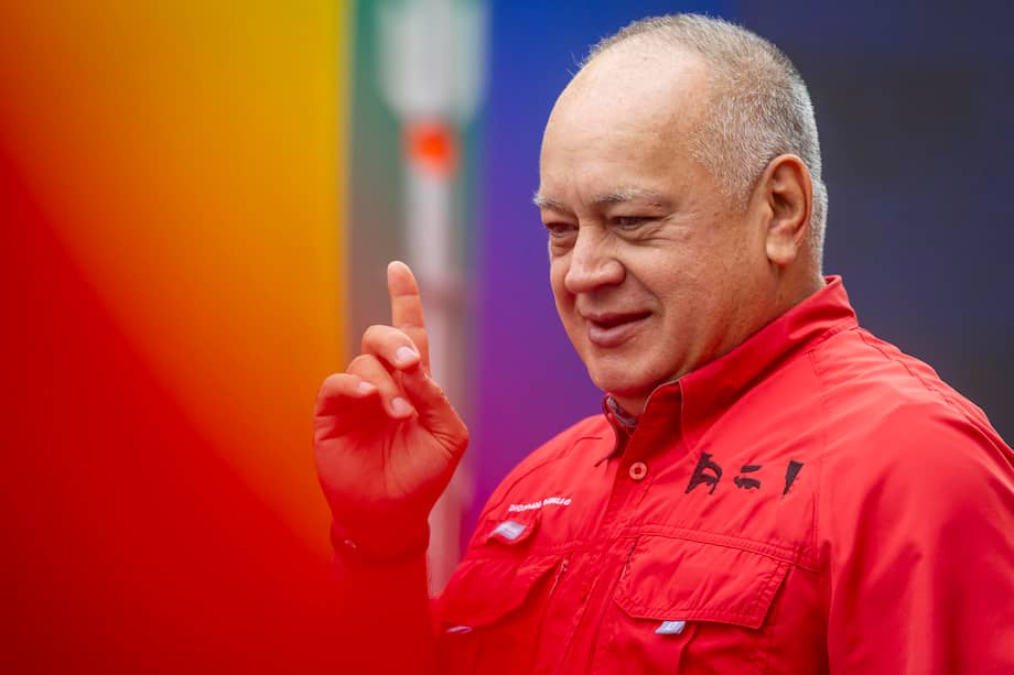 El ministro del Interior de Venezuela, Diosdado Cabello, sigue en el poder tras el derrocamiento forzoso de Nicolás Maduro.