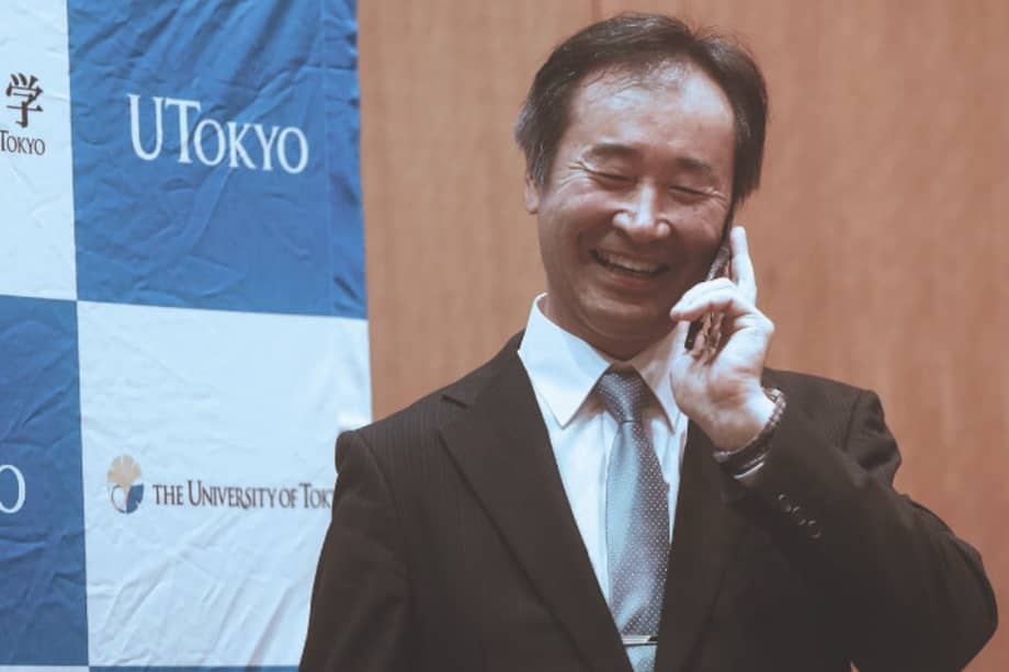 Takaaki Kajita, profesor de la Universidad de Tokio, recibió en 2015 el Nobel de Física. / Getty Images