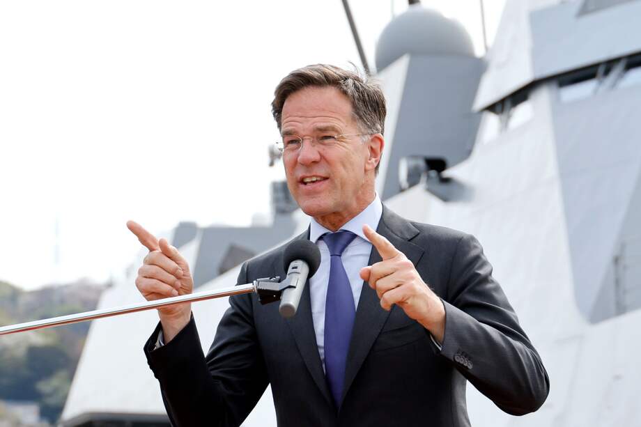Mark Rutte, secretario general de la OTAN, respaldó la propuesta por primera vez. EFE/EPA/FRANCK ROBICHON