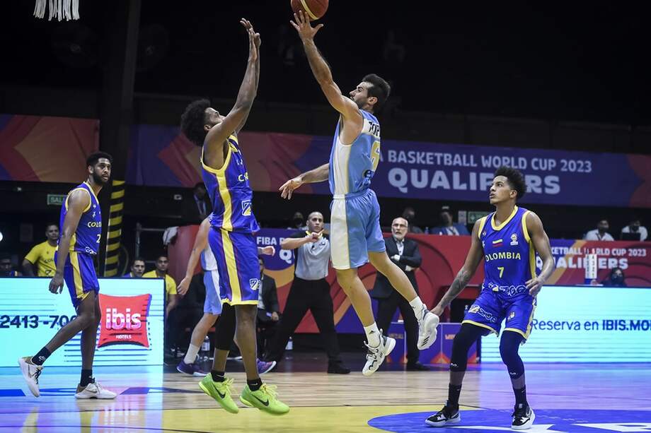 Colombia y Uruguay jugaron en Argentina.