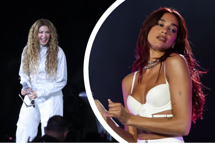 Shakira y Dua Lipa