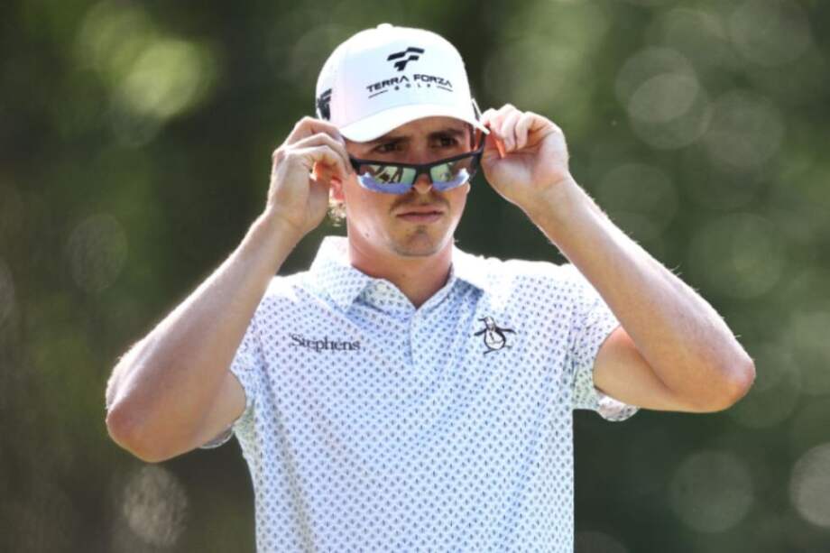 Nicolás Echavarría, golfista colombiano clasificado a los Juegos Olímpicos de París 2024.