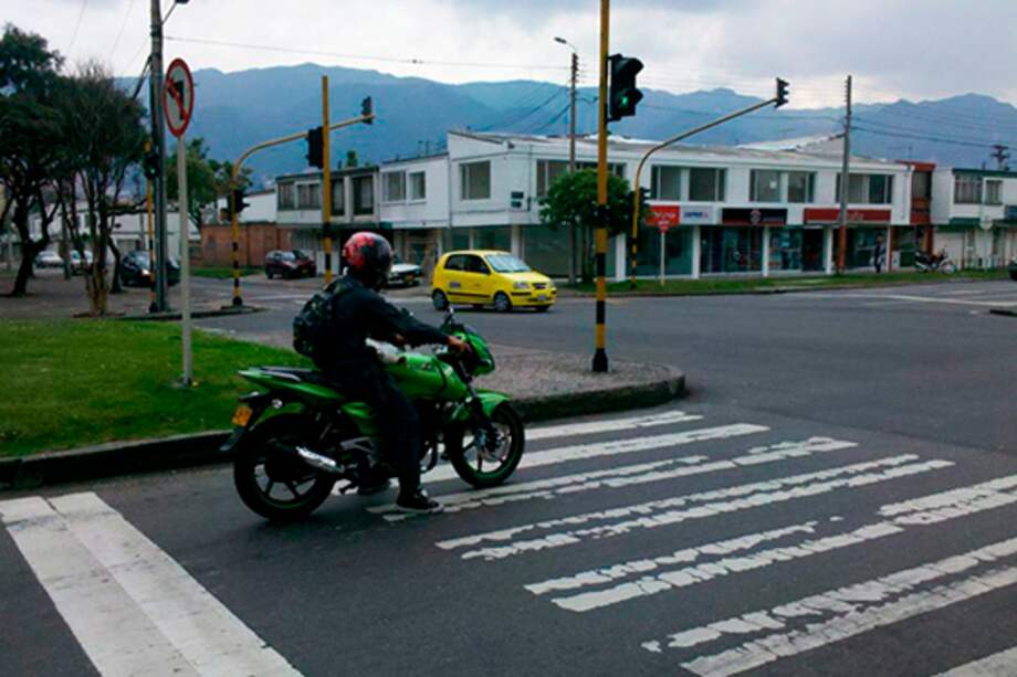 Pico y placa para motos en Bogotá por Colombia Vs. Brasil