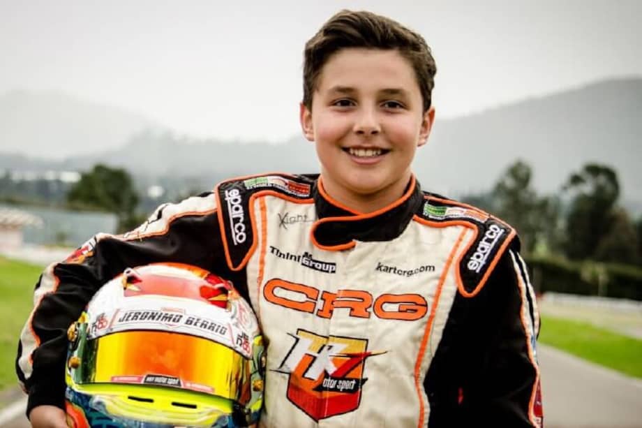 Jerónimo Berrío, con pista abierta para el Mundial de Karts en Italia
