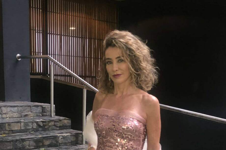 Marcela Carvajal, actriz colombiana, víctima del atraco. / Tomada de Twitter: @mcarvajal28