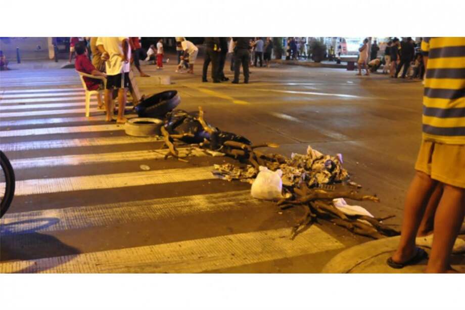 Comunidad atacó bus del sistema de transporte de Barranquilla