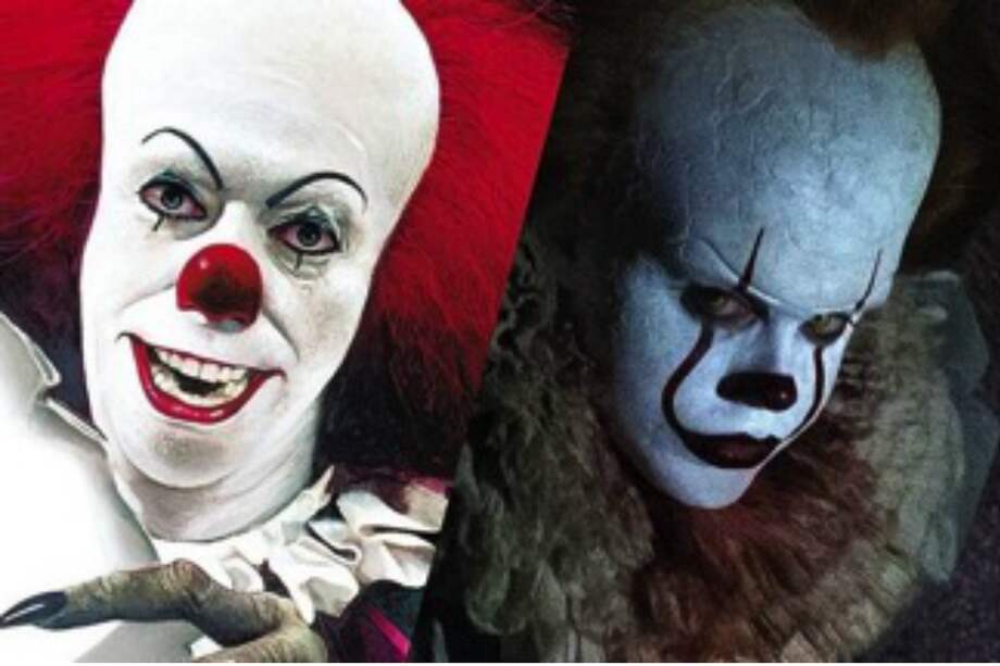 Pennywise (“It” 1990) / Pennywise (“It” 2017).