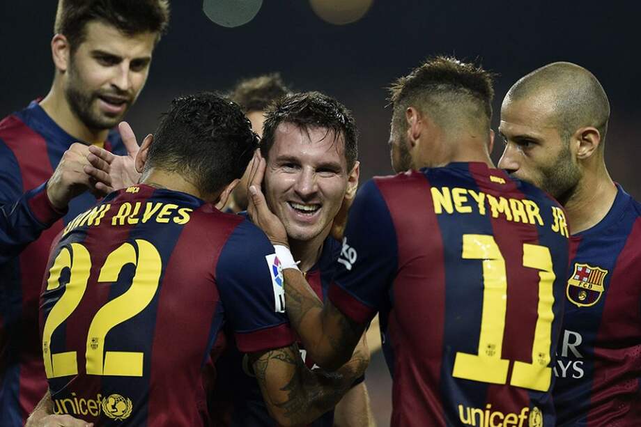 Barcelona, se ubica segundo en el grupo F con tres puntos. //AFP