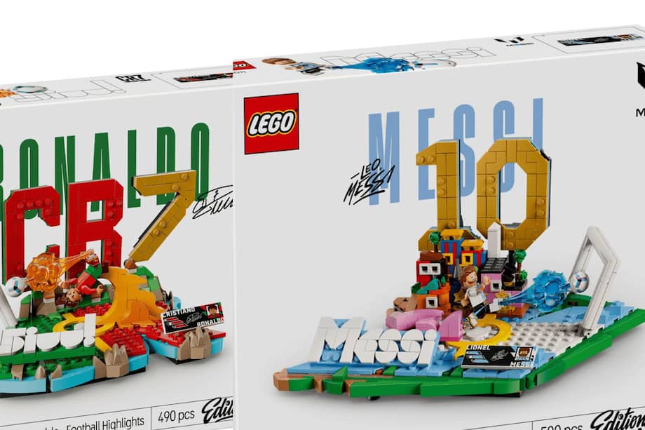 Este par de sets de Cristiano Ronaldo y Lionel Messi se suman a otros dos alusivos a los mismos jugadores lanzados anteriormente.