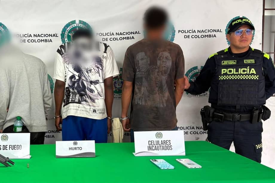 Con más de 19 anotaciones fueron capturados en su último atraco en Bogotá.