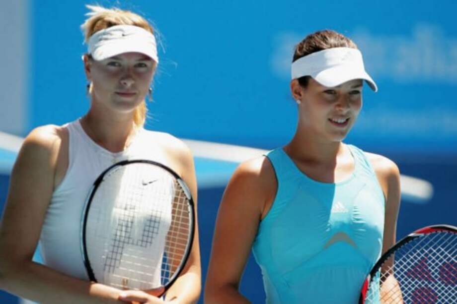 María Sharapova y Ana Ivanovic llegan este jueves a Bogotá