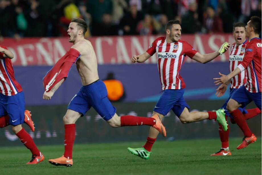 Atlético de Madrid se sumó a Real Madrid, Wolfsburgo, París SG, Benfica y Mánchester City como los equipos clasificados a cuartos de final. / EFE