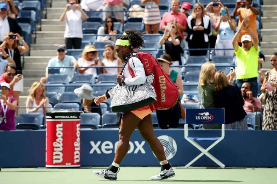 Serena Williams perdió con la italiana Roberta Vinci. Foto: AFP