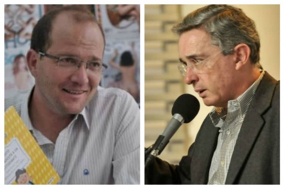 El senador Álvaro Uribe rectificó sus acusaciones contra el periodista Daniel Samper. / Archivo