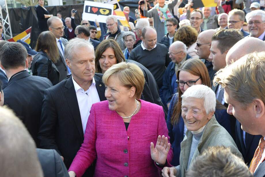 Esta domingo los alemanes van a las urnas para elegir al Parlamento, que elegirá un nuevo gobierno. / AFP