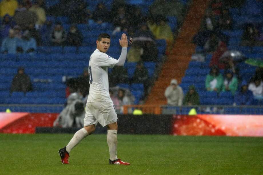 James Rodríguez, mediocampista del Real Madrid. Foto: AFP