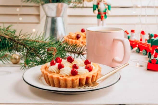 Receta de cheesecake navideño con queso azul francés | EL ESPECTADOR