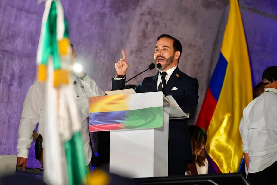 El presidente electo Abelardo de la Espriella dio su discurso del 20 de julio desde Medellín.