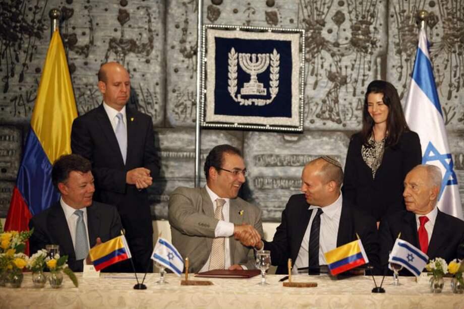 Santos alentó a los empresarios israelíes a invertir en Colombia