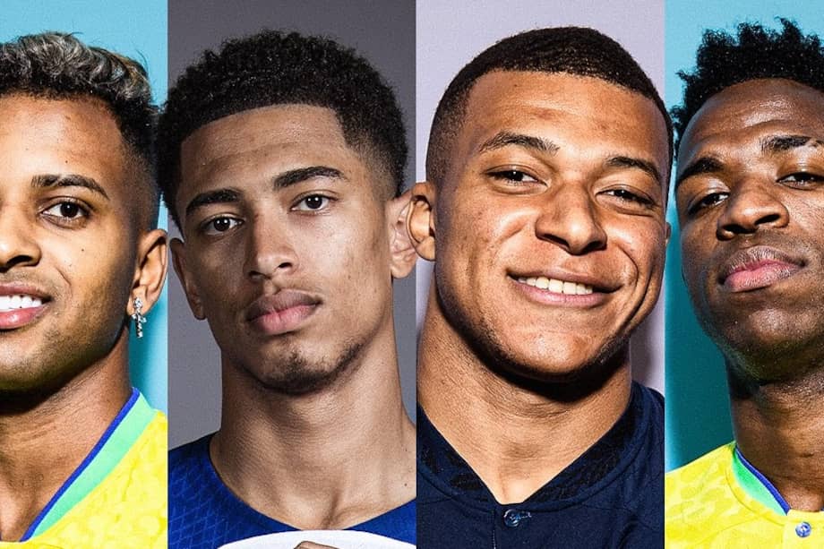 Mbappé, Vinicíus, Bellingham y Rodrygo, los nuevos galácticos de Real Madrid