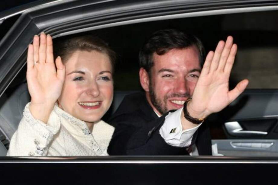 Los príncipes de Luxemburgo Guillermo y Stéphanie/EFE