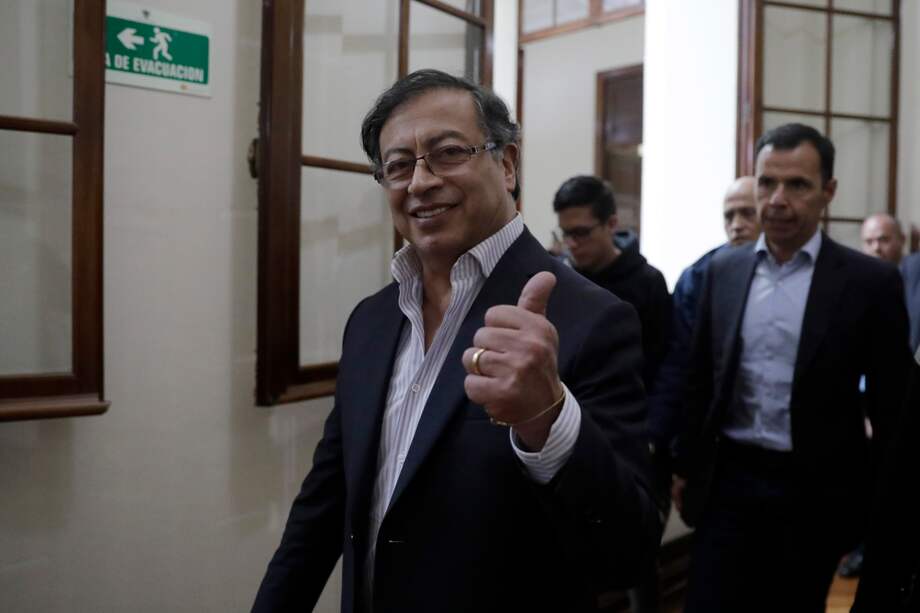 Gustavo Petro, candidato presidencial que este 19 de junio disputará la llegada a la Casa de Nariño con el ingeniero Rodolfo Hernández.