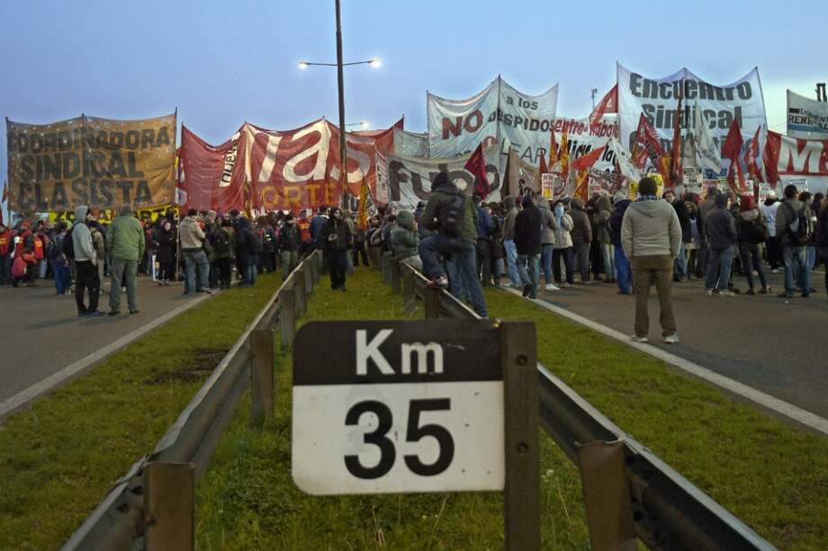 Nueva huelga nacional busca paralizar Argentina en demanda de mejoras salariales