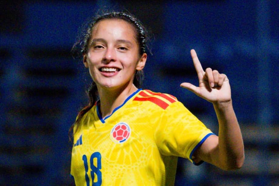 Marian Sterling abrió el marcador en la victoria 2-0 de Colombia sobre Venezuela en el hexagonal final del Campeonato Sudamericano Femenino Sub-20.