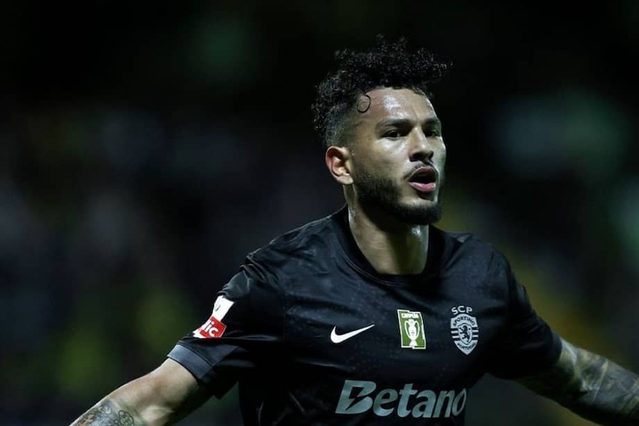 El colombiano abrió el camino del 0-3 sobre Tondela y completó cinco fechas consecutivas marcando en la Primeira Liga.