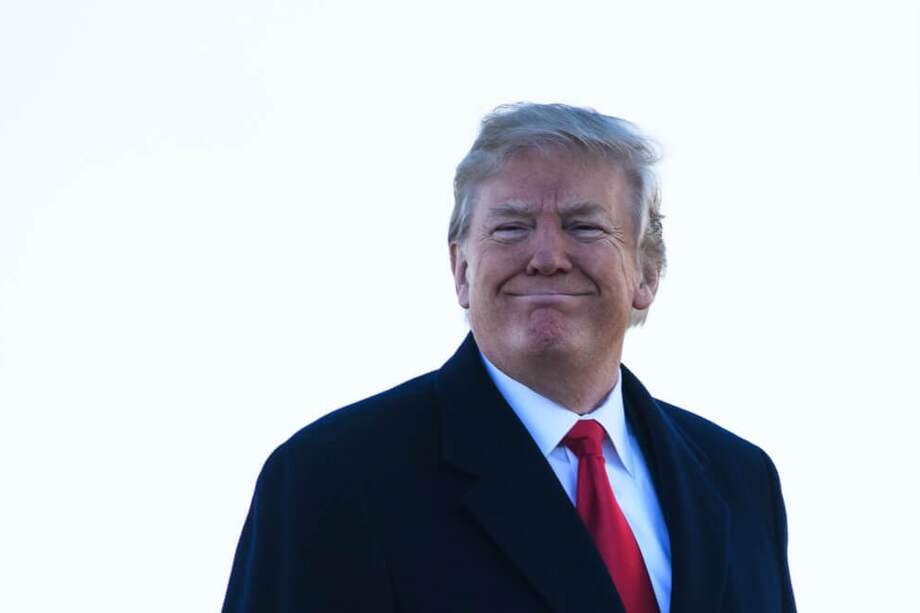 El presidente de EE. UU., Donald Trump, duda de la "inteligencia" de Joe Biden para ganar la candidatura por el Partido Demócrata a la Presidencia. / AFP