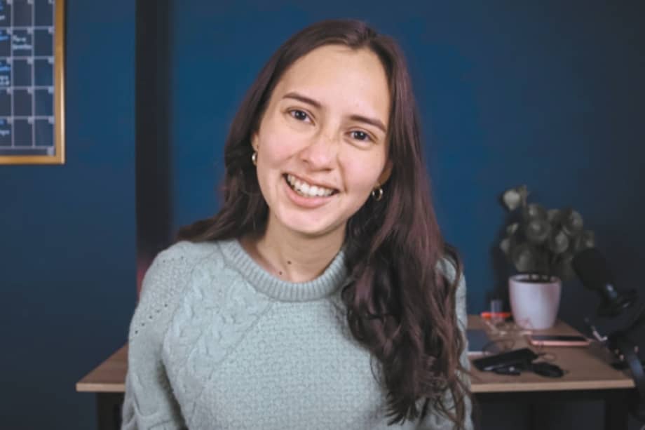 Gabriela García González define Colectivo Millennial como el "pongámoslo a prueba de las finanzas"./ Archivo particular