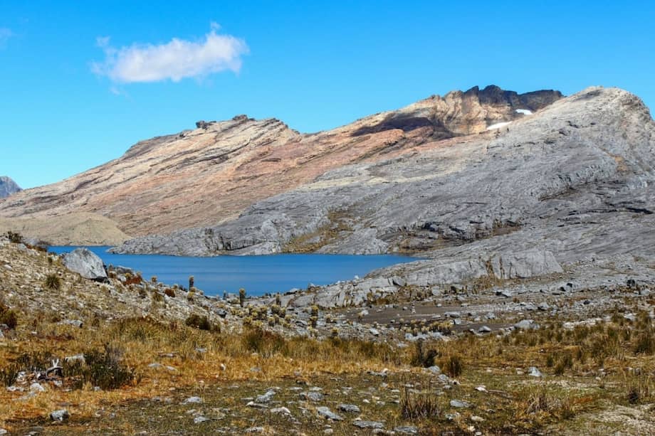 Glaciar Cerros de la Plaza, ubicado entre la Sierra Nevada El Cocuy o Güicán.