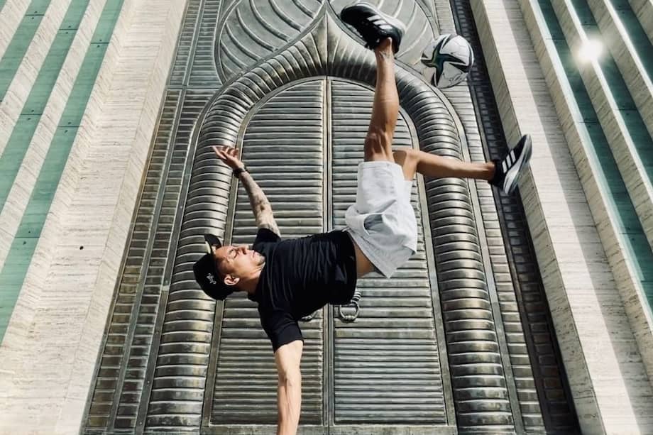 Boyka Ortiz está en Catar para participar en el sorteo del Mundial.