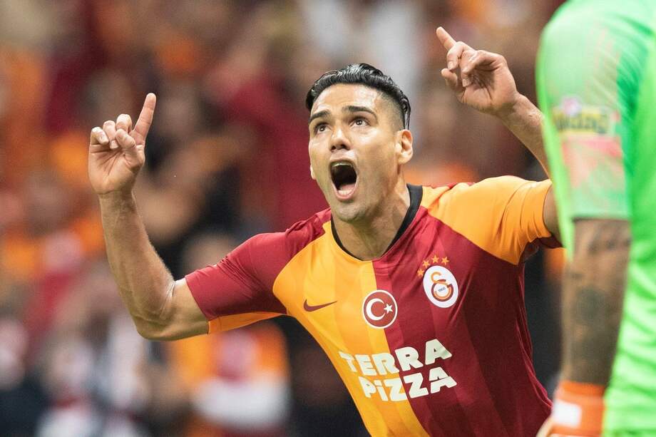 Falcao García se estrenó con gol en el Galatasaray. / EFE