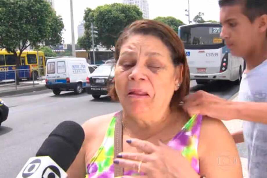 Así fue asaltada una mujer durante una entrevista