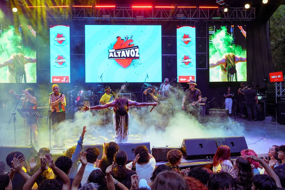 Conciertos del primer fin de semana de Ciudad Altavoz en Medellín. Los músicos buscan clasificar al Festival Internacional Altavoz en octubre.
