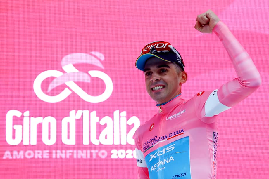 El ciclista uruguayo Guillermo Thomas Silva, nuevo líder del Giro de Italia 2026.