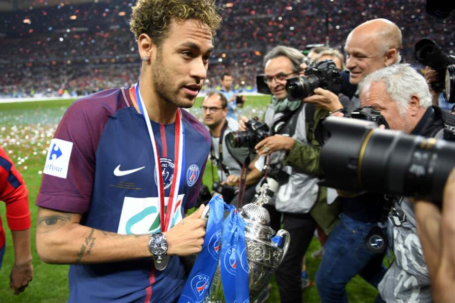 Neymar llegó esta temporada al PSG proveniente del Barcelona. / AFP