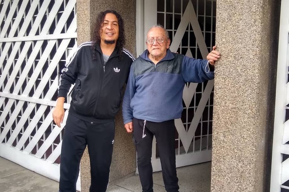 Petrit Baquero y Luis Eduardo Llanos (der.).