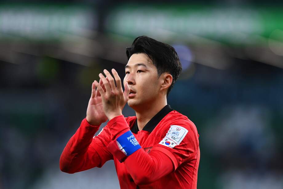 Corea del Sur tiene sus esperanzas depositadas en Heung-Min Son, figura del Tottenham Hotspur.