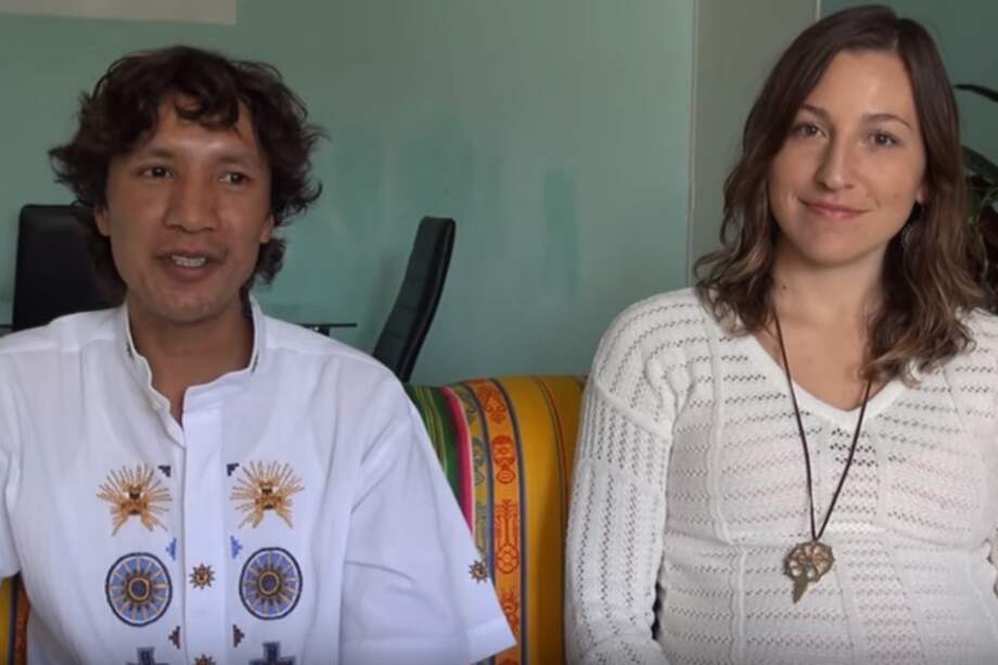 Akahi Ricardo y Camila Castillo. / Tomado de YouTube